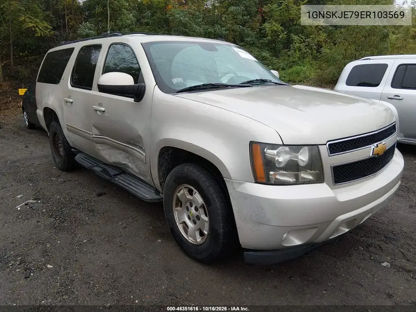 CHEVROLET SUBURBAN 2014, VIN 1GNSKJE79ER103569