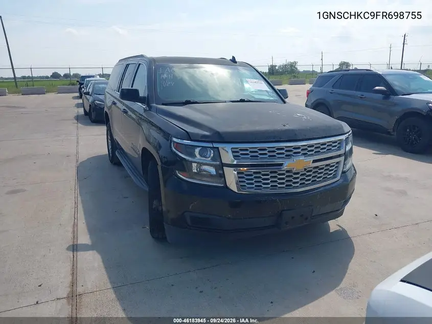 CHEVROLET SUBURBAN 2015, VIN 1GNSCHKC9FR698755