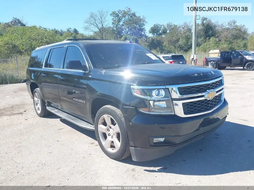 CHEVROLET SUBURBAN 2015, VIN 1GNSCJKC1FR679138