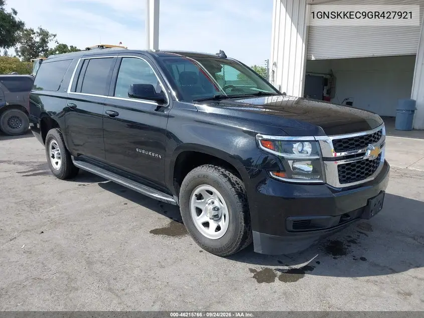CHEVROLET SUBURBAN 2016, VIN 1GNSKKEC9GR427921