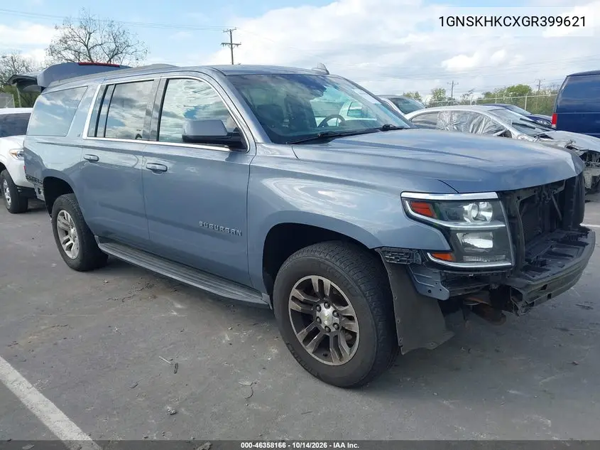 CHEVROLET SUBURBAN 2016, VIN 1GNSKHKCXGR399621