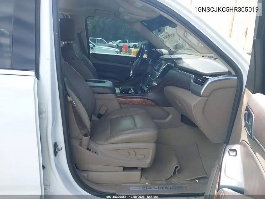 2017 CHEVROLET SUBURBAN VIN 1GNSCJKC5HR305019 — фото 5