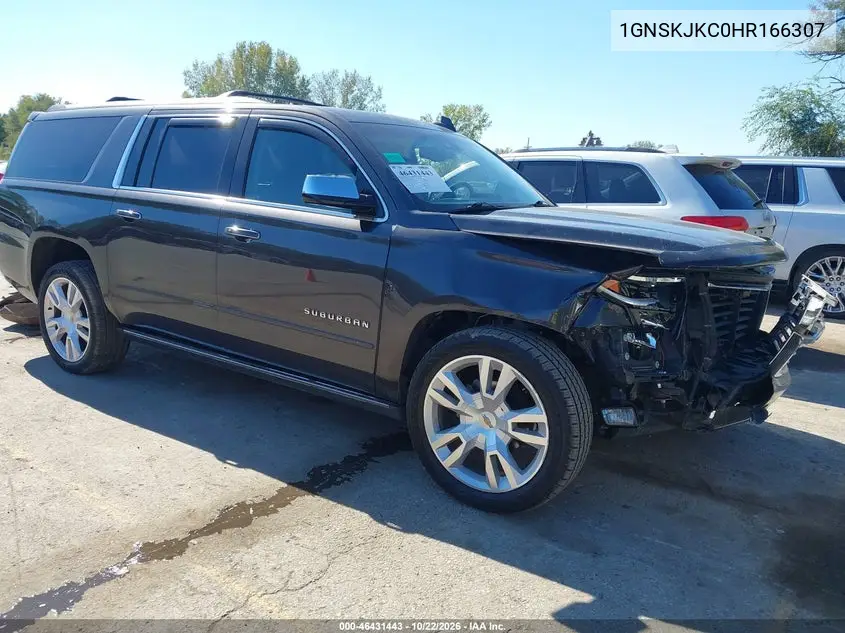 CHEVROLET SUBURBAN 2017, VIN 1GNSKJKC0HR166307