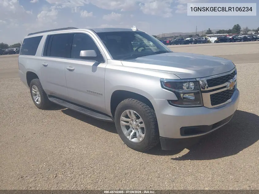 CHEVROLET SUBURBAN 2020, VIN 1GNSKGEC8LR106234