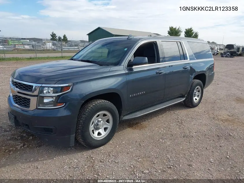 2020 CHEVROLET SUBURBAN VIN 1GNSKKKC2LR123358 — фото 2