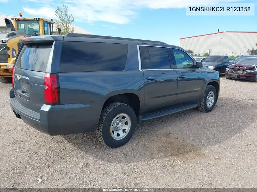 2020 CHEVROLET SUBURBAN VIN 1GNSKKKC2LR123358 — фото 4