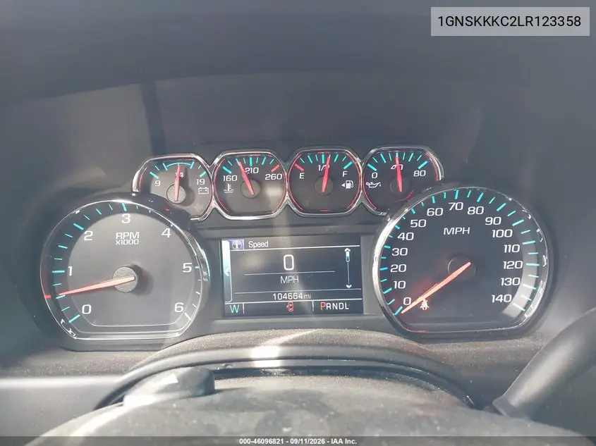 2020 CHEVROLET SUBURBAN VIN 1GNSKKKC2LR123358 — фото 7