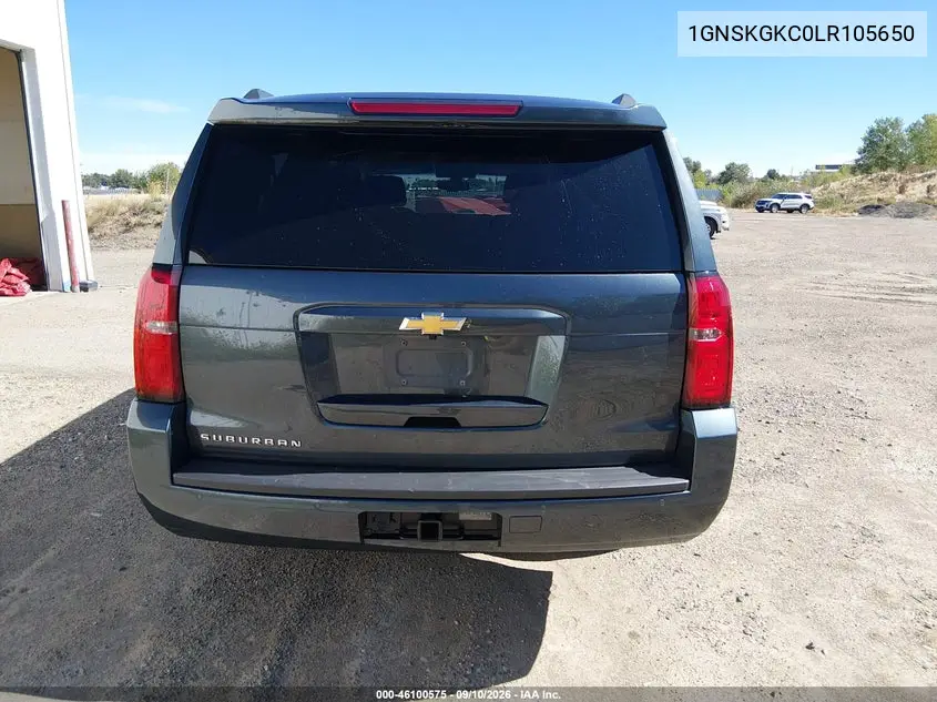 2020 CHEVROLET SUBURBAN VIN 1GNSKGKC0LR105650 — фото 17
