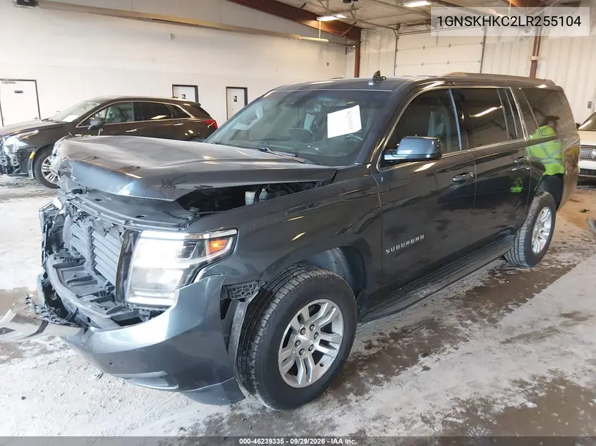 2020 CHEVROLET SUBURBAN VIN 1GNSKHKC2LR255104 — фото 2