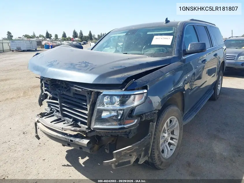 2020 CHEVROLET SUBURBAN VIN 1GNSKHKC5LR181807 — фото 2
