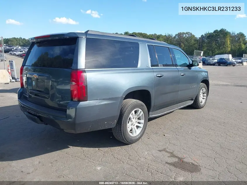 2020 CHEVROLET SUBURBAN VIN 1GNSKHKC3LR231233 — фото 4