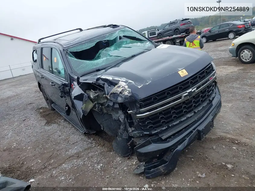 CHEVROLET SUBURBAN 2022, VIN 1GNSKDKD9NR254889