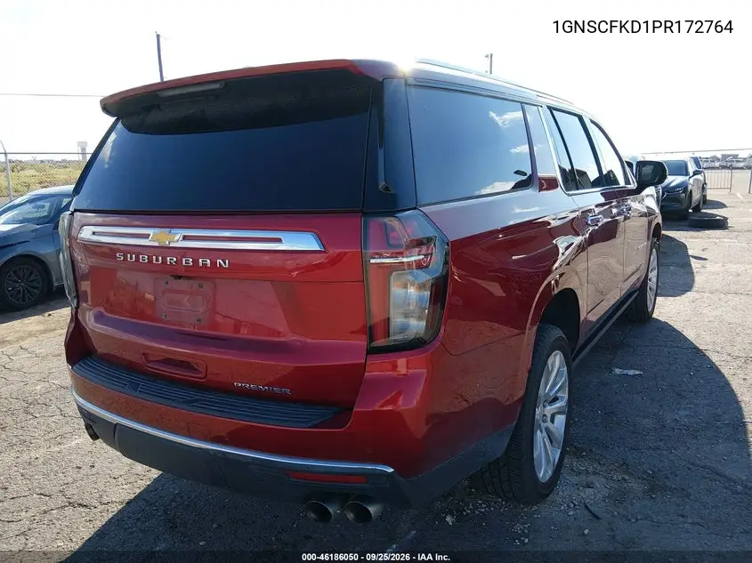 2023 CHEVROLET SUBURBAN VIN 1GNSCFKD1PR172764 — фото 4