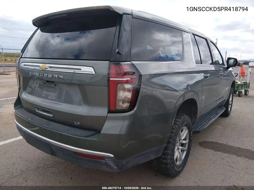 2023 CHEVROLET SUBURBAN VIN 1GNSCCKD5PR418794 — фото 4