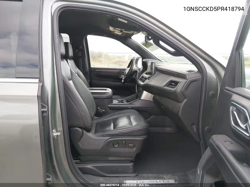 2023 CHEVROLET SUBURBAN VIN 1GNSCCKD5PR418794 — фото 5