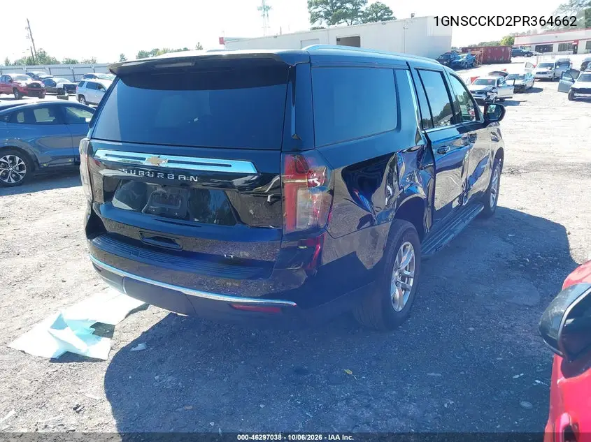 2023 CHEVROLET SUBURBAN VIN 1GNSCCKD2PR364662 — фото 4