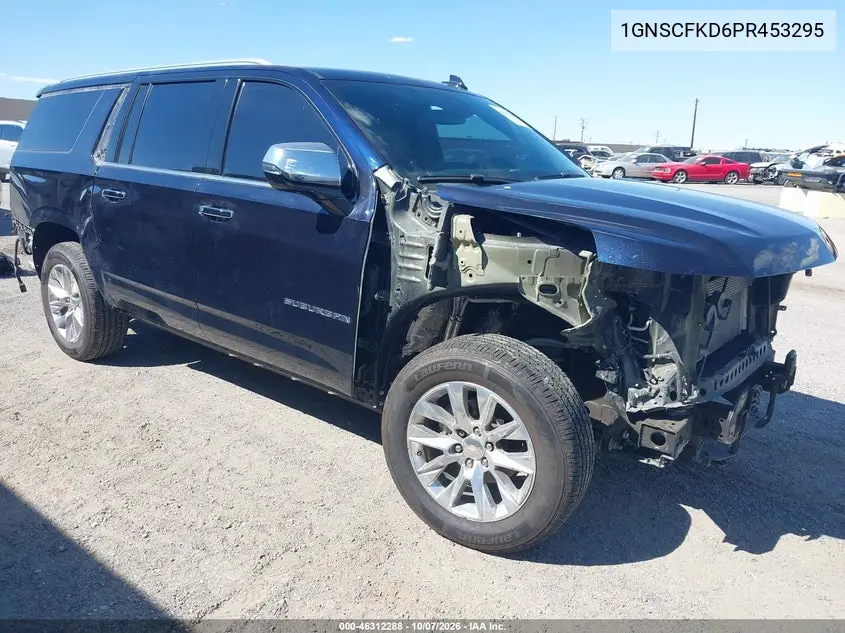 CHEVROLET SUBURBAN 2023, VIN 1GNSCFKD6PR453295