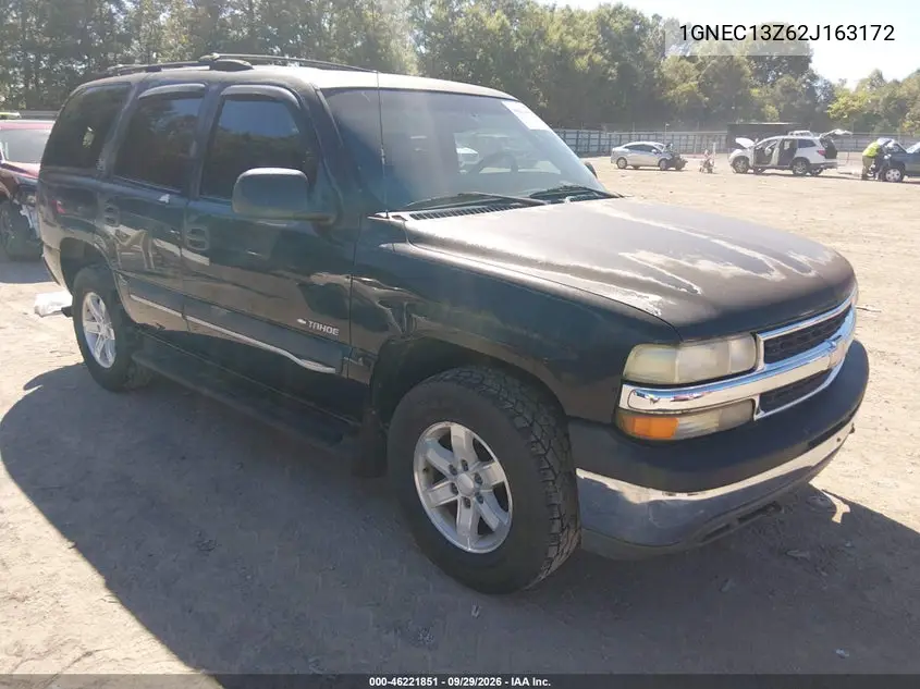 CHEVROLET TAHOE 2002, VIN 1GNEC13Z62J163172