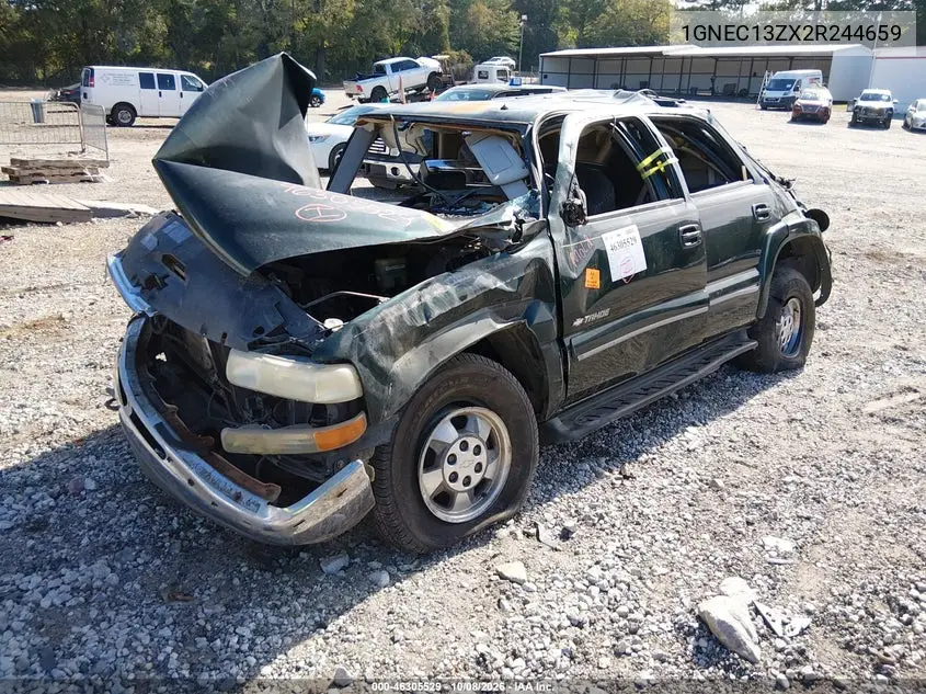 2002 CHEVROLET TAHOE VIN 1GNEC13ZX2R244659 — фото 2