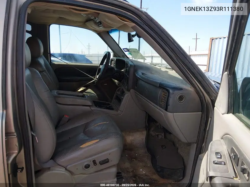 2003 CHEVROLET TAHOE VIN 1GNEK13Z93R111380 — фото 5