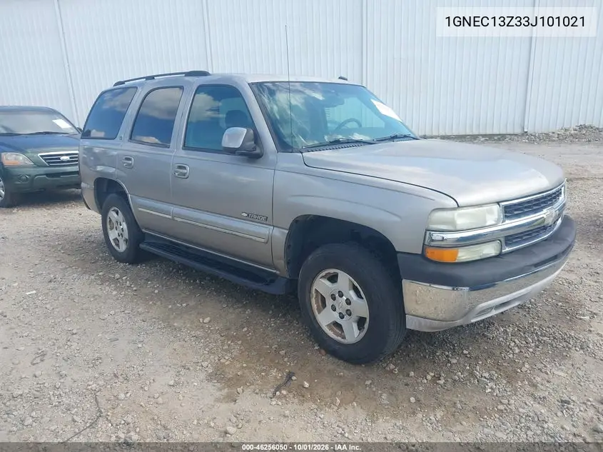 CHEVROLET TAHOE 2003, VIN 1GNEC13Z33J101021