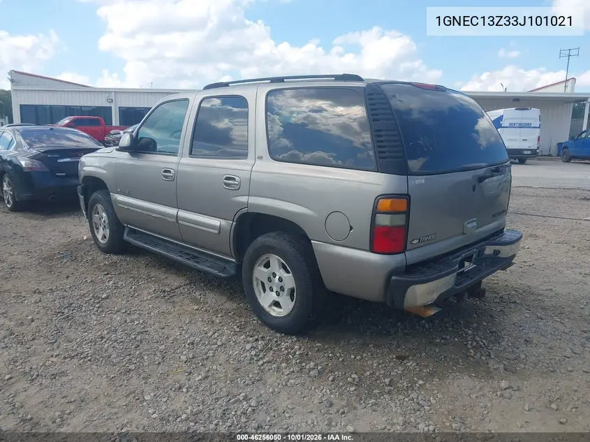 2003 CHEVROLET TAHOE VIN 1GNEC13Z33J101021 — фото 3
