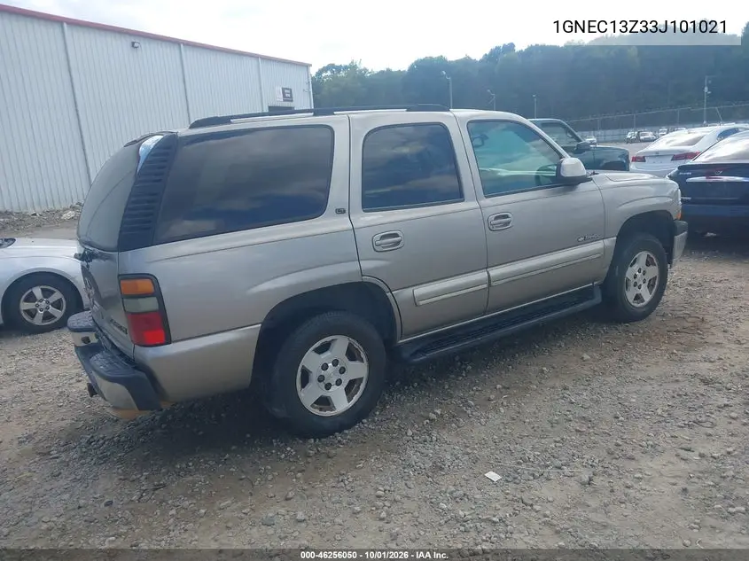 2003 CHEVROLET TAHOE VIN 1GNEC13Z33J101021 — фото 4