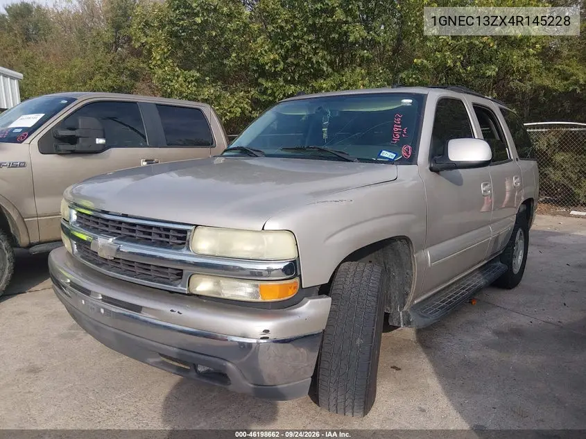 2004 CHEVROLET TAHOE VIN 1GNEC13ZX4R145228 — фото 2