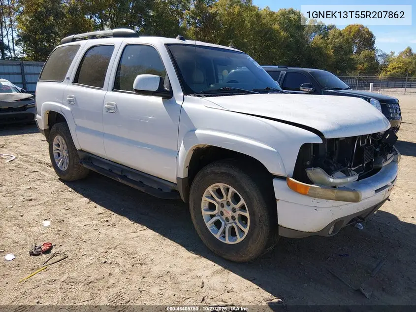 CHEVROLET TAHOE 2005, VIN 1GNEK13T55R207862