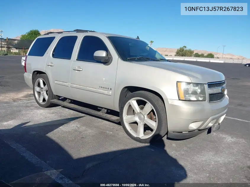 CHEVROLET TAHOE 2007, VIN 1GNFC13J57R267823
