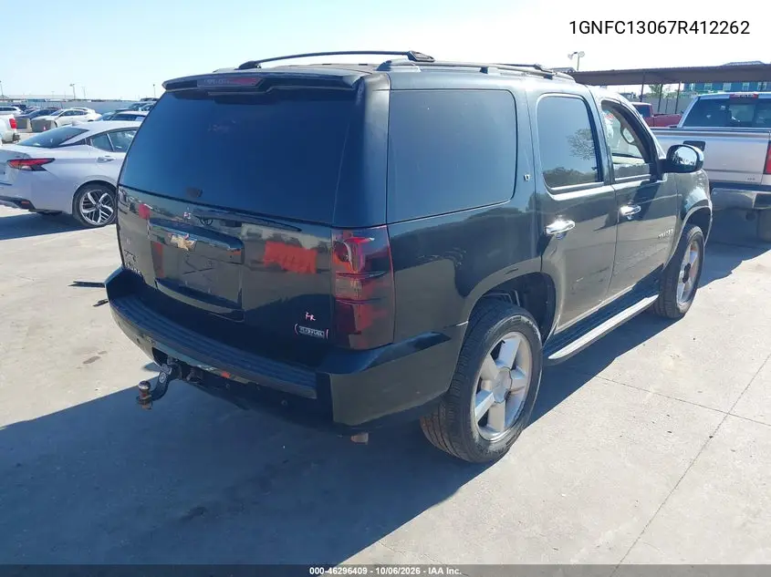 2007 CHEVROLET TAHOE VIN 1GNFC13067R412262 — фото 4