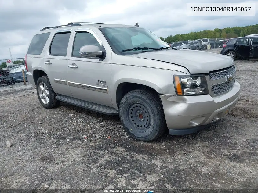 CHEVROLET TAHOE 2008, VIN 1GNFC13048R145057