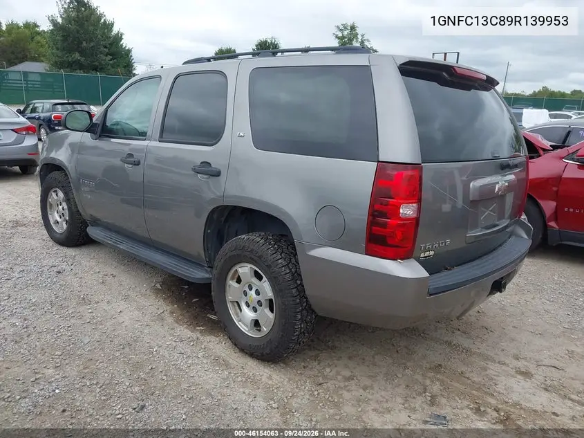 2009 CHEVROLET TAHOE VIN 1GNFC13C89R139953 — фото 3