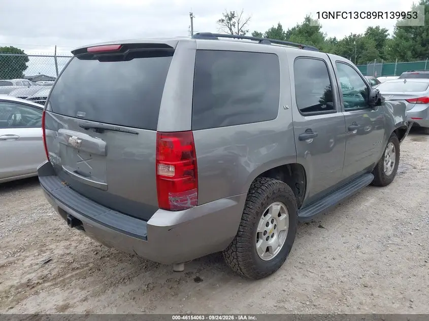 2009 CHEVROLET TAHOE VIN 1GNFC13C89R139953 — фото 4