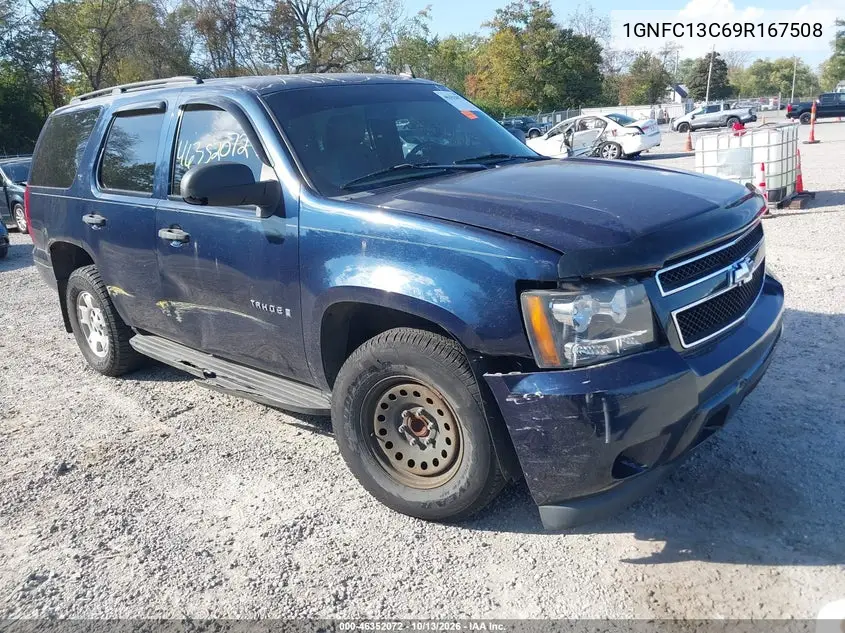 CHEVROLET TAHOE 2009, VIN 1GNFC13C69R167508