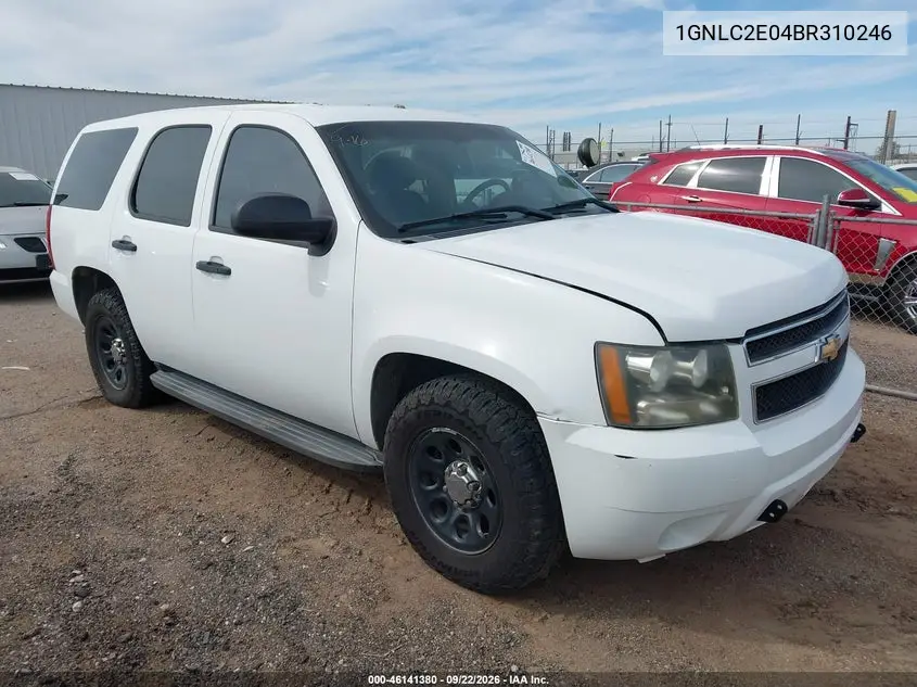 CHEVROLET TAHOE 2011, VIN 1GNLC2E04BR310246