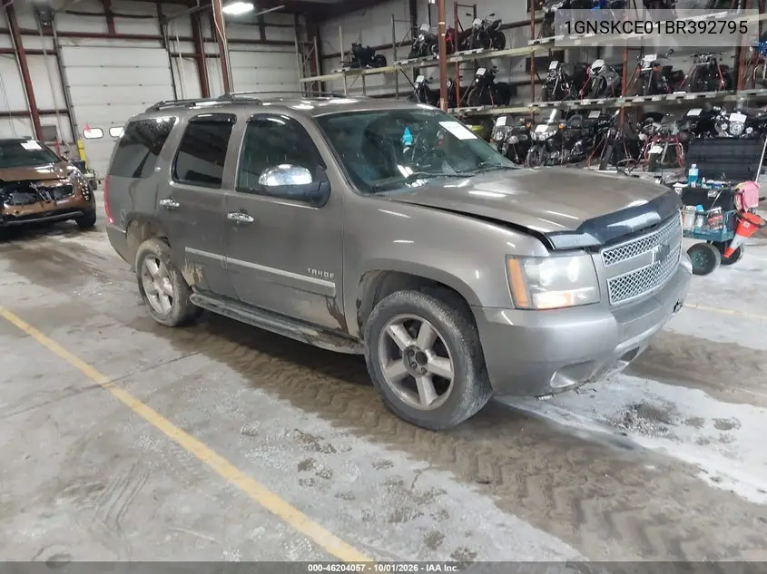 CHEVROLET TAHOE 2011, VIN 1GNSKCE01BR392795