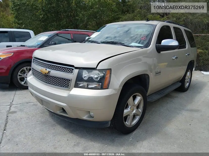 2013 CHEVROLET TAHOE VIN 1GNSCAE0XDR375269 — фото 2