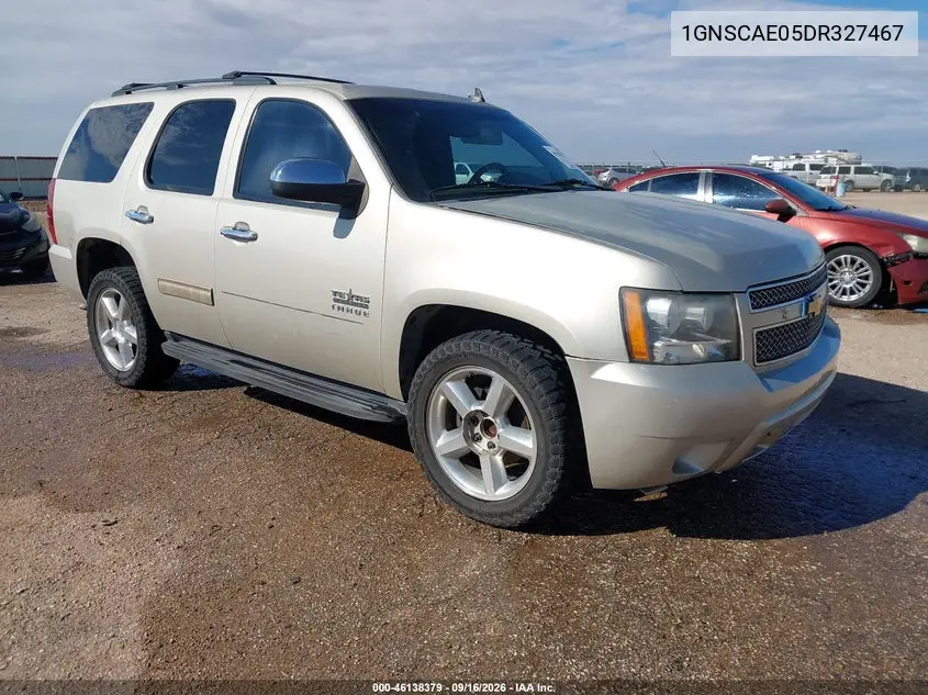 CHEVROLET TAHOE 2013, VIN 1GNSCAE05DR327467