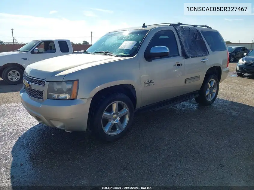 2013 CHEVROLET TAHOE VIN 1GNSCAE05DR327467 — фото 2