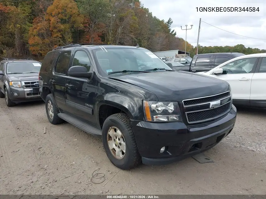 CHEVROLET TAHOE 2013, VIN 1GNSKBE05DR344584