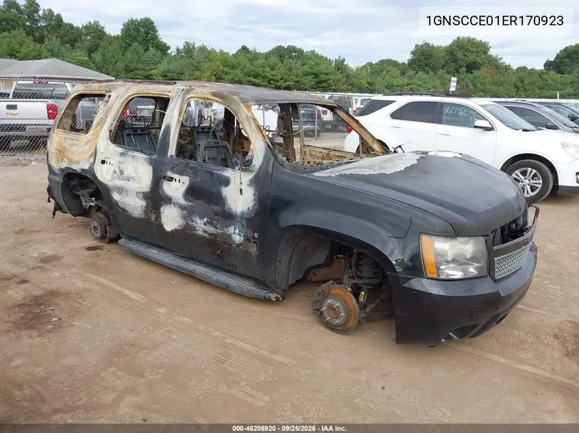 CHEVROLET TAHOE 2014, VIN 1GNSCCE01ER170923