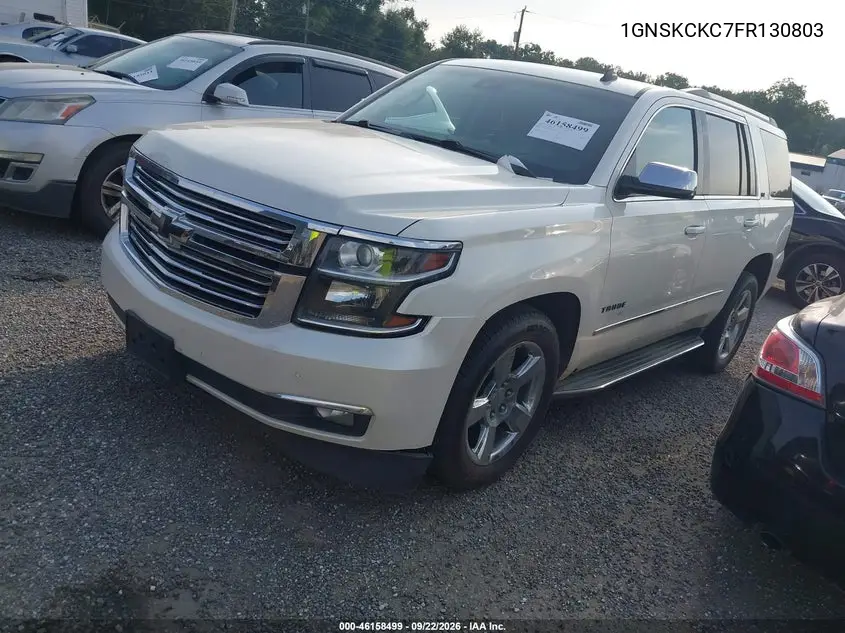 2015 CHEVROLET TAHOE VIN 1GNSKCKC7FR130803 — фото 2