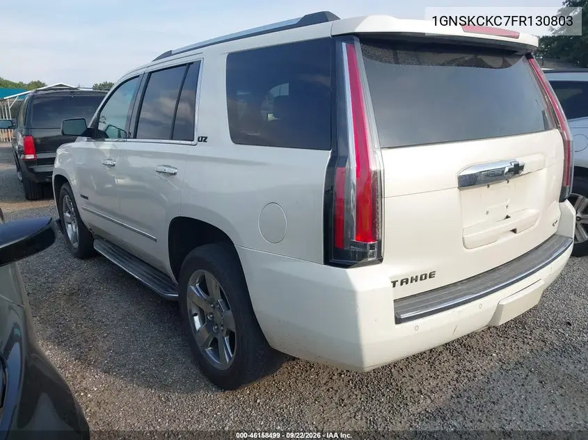 2015 CHEVROLET TAHOE VIN 1GNSKCKC7FR130803 — фото 3