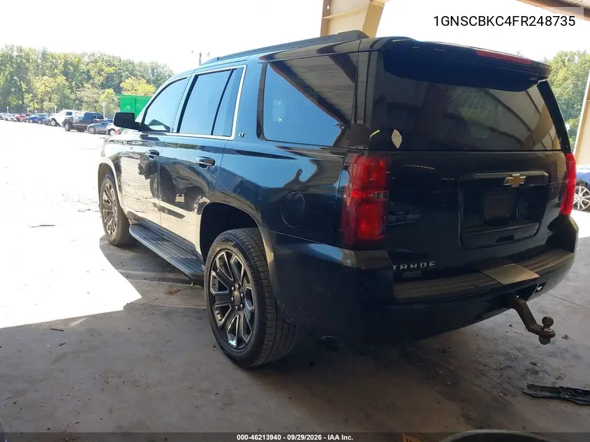 2015 CHEVROLET TAHOE VIN 1GNSCBKC4FR248735 — фото 3