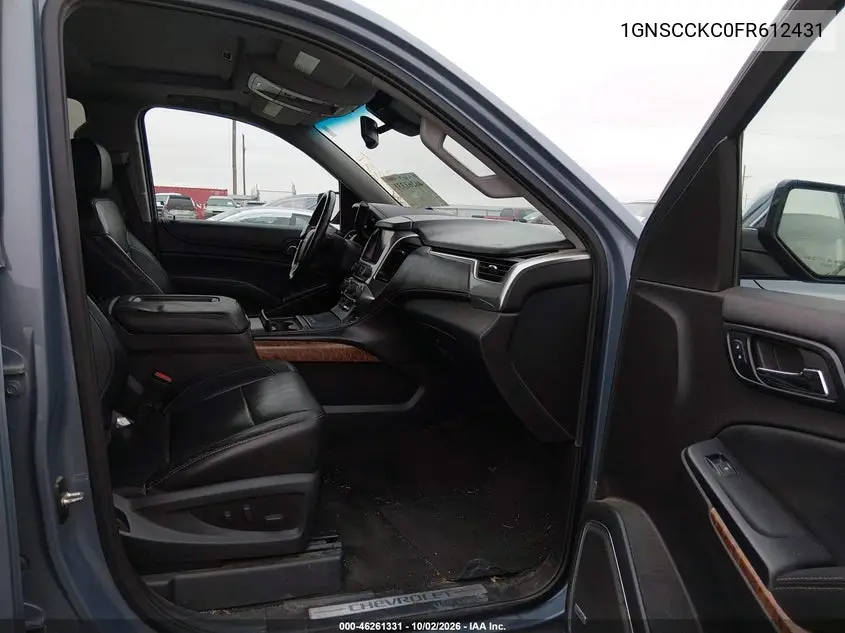 2015 CHEVROLET TAHOE VIN 1GNSCCKC0FR612431 — фото 5