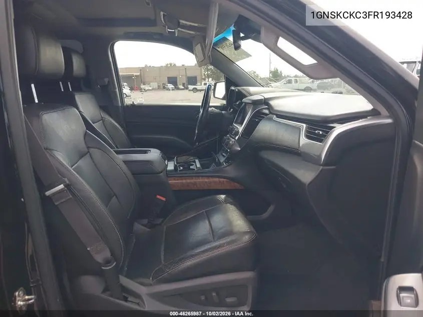 2015 CHEVROLET TAHOE VIN 1GNSKCKC3FR193428 — фото 5