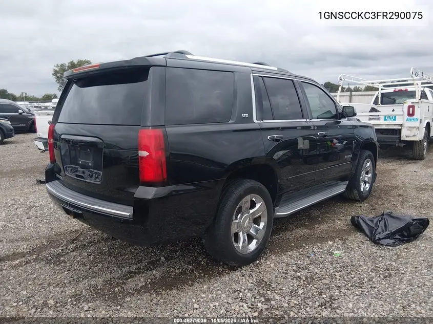 2015 CHEVROLET TAHOE VIN 1GNSCCKC3FR290075 — фото 4