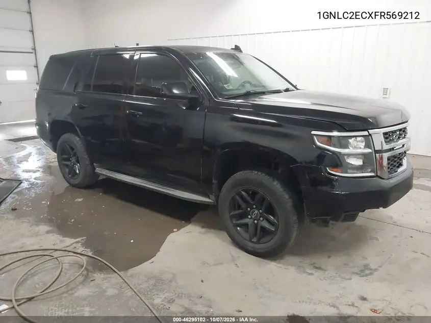 CHEVROLET TAHOE 2015, VIN 1GNLC2ECXFR569212