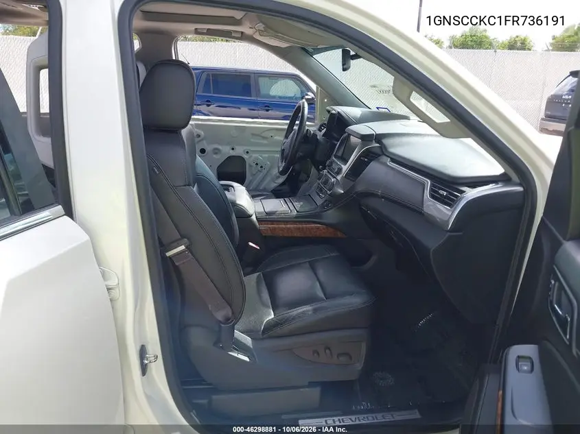 2015 CHEVROLET TAHOE VIN 1GNSCCKC1FR736191 — фото 5